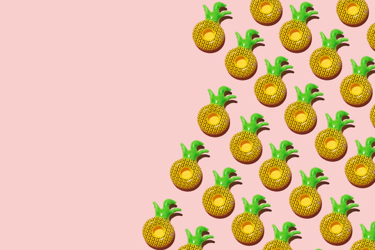 mosaic of pineapples