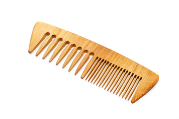 Wooden hairbrush