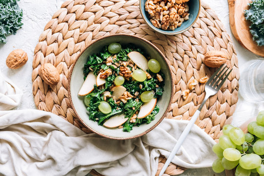 Delicious autumn spelt salad