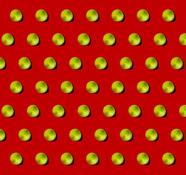 Gummy Nipple Pattern on Red