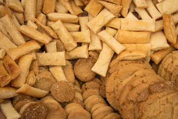 Mexican Cookies at Market in Mexico City