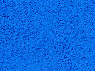 Blue Texture Rough Cast Plaster. Abstract background rough colored plaster.