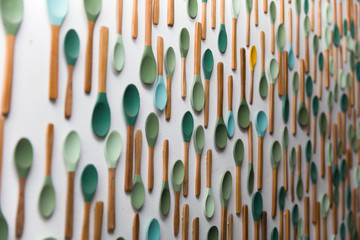 Spoon wall decoration