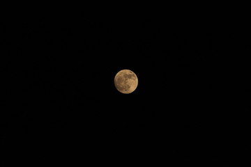 full moon in the sky