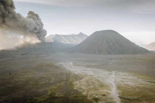 An Erupting Volcano