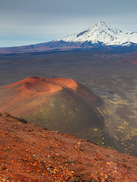 Mount Ostry Tolbachik, the highest point of volcanic complex on the Kamchatka, Russia. © Tomasz Wozniak