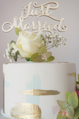 Wedding cake fondant