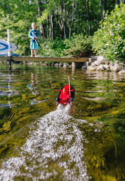 Remote Control Boat Fun