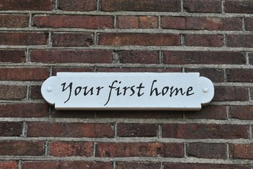 Your first home - obrazy, fototapety, plakaty