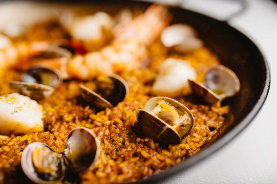 Spanish Seafood Paella