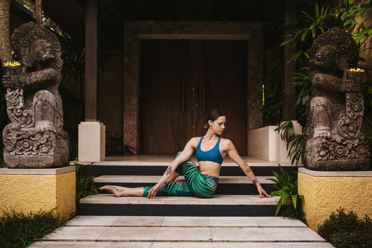 Yogini in Bali