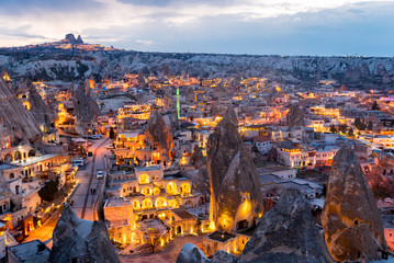 Town With Evening Illumination