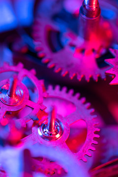 Gears close-up