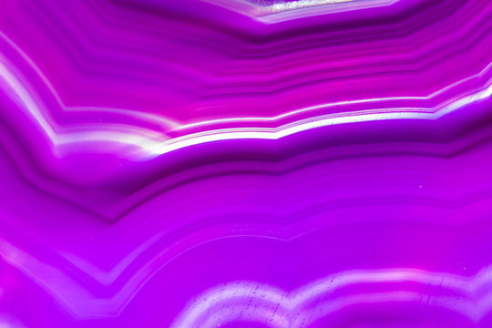 Purple Agate Closeup