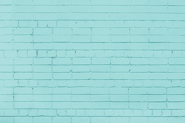 Blue brick wall background. Brickwork