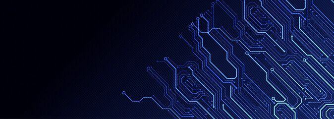Abstract technology circuit board. Communication concept.