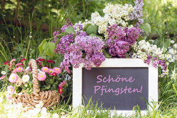 Tafel mit Text 