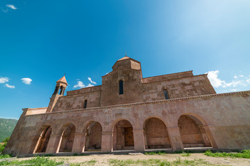 Old armenian church. Odzun Church,  village of the Lori Province of Armenia