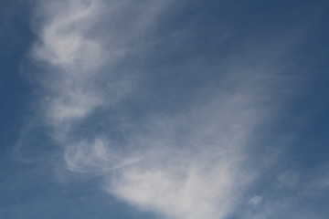 Clouds in the Sky at Dusk