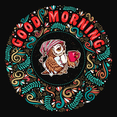 Good morning. Inspirational illustration