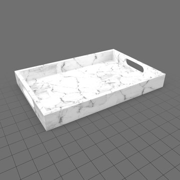 Modern serving tray