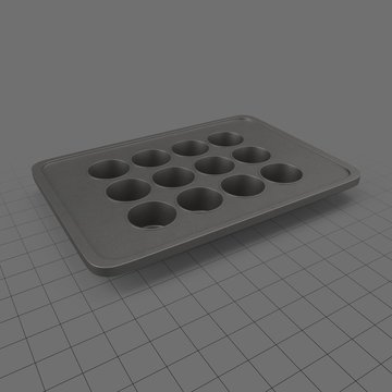 Classic muffin tray