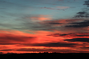 Fototapeta premium Abendrot