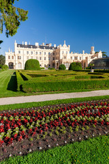 Lednice Palace with garden, Czech Republic