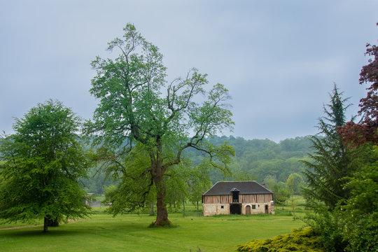 Paysage de Normandie, Bec-Hellouin, France