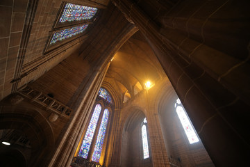 Obraz premium Cattedrale di Liverpool, Cathedral Church of Christ, Liverpool