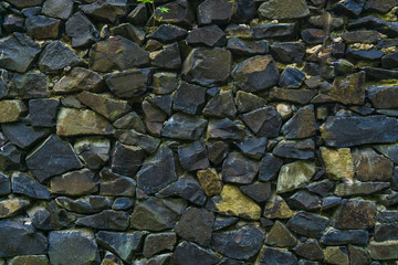 wall of stones abstract background