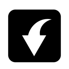 Arrow Icon Vector flat design style - Vector