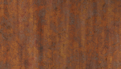 surface of rusty metal plate