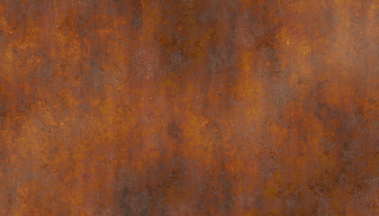rusty metal panel plate 