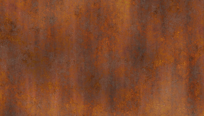 rusty metal plate