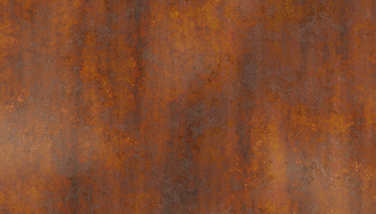 surface of rusty metal