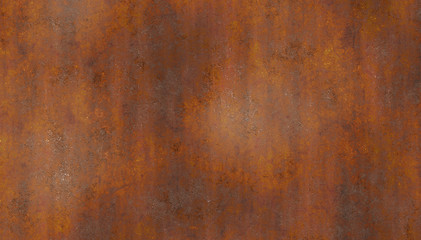 surface of rusty metal 