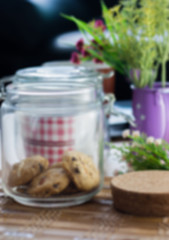image of cookies in bottle