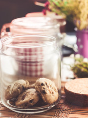 image of cookies in bottle