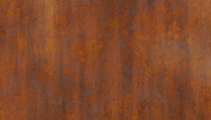 rusty metal wall