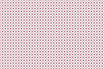 Japanese style and color pattern with square and dot