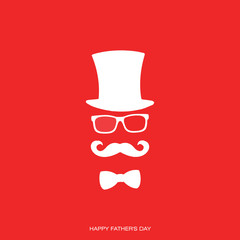 Happy Father s Day greeting card with tie . Vector