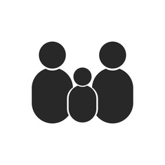 Family vector icon