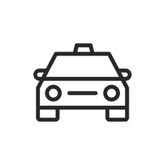 Taxi vector icon
