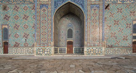 Ancient Mosque, Mausoleum of Khoja Ahmed Yasawi, Turkestan, Kazakhstan