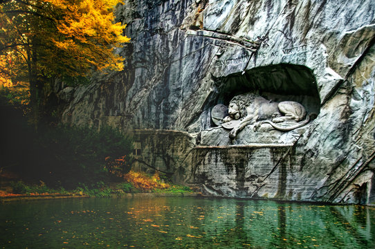 L&ouml;wendenkmal, Luzern - Schweitz