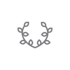 olives icon. Element of myphology icon. Thin line icon for website design and development, app development. Premium icon