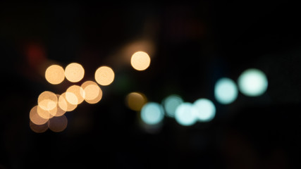 Fototapeta premium Light bokeh background.