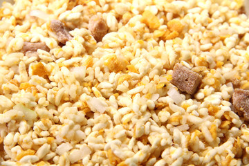 冷凍チャーハン　クローズアップ