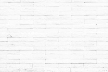 Wall white brick texture background.